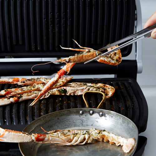 Optigrill XL bordgrill rustfritt stål ni programmer