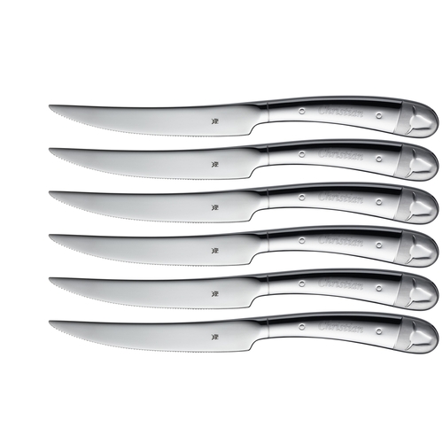 Bullshead grillbestikk kniver sett –  6 st, rustfritt stål 