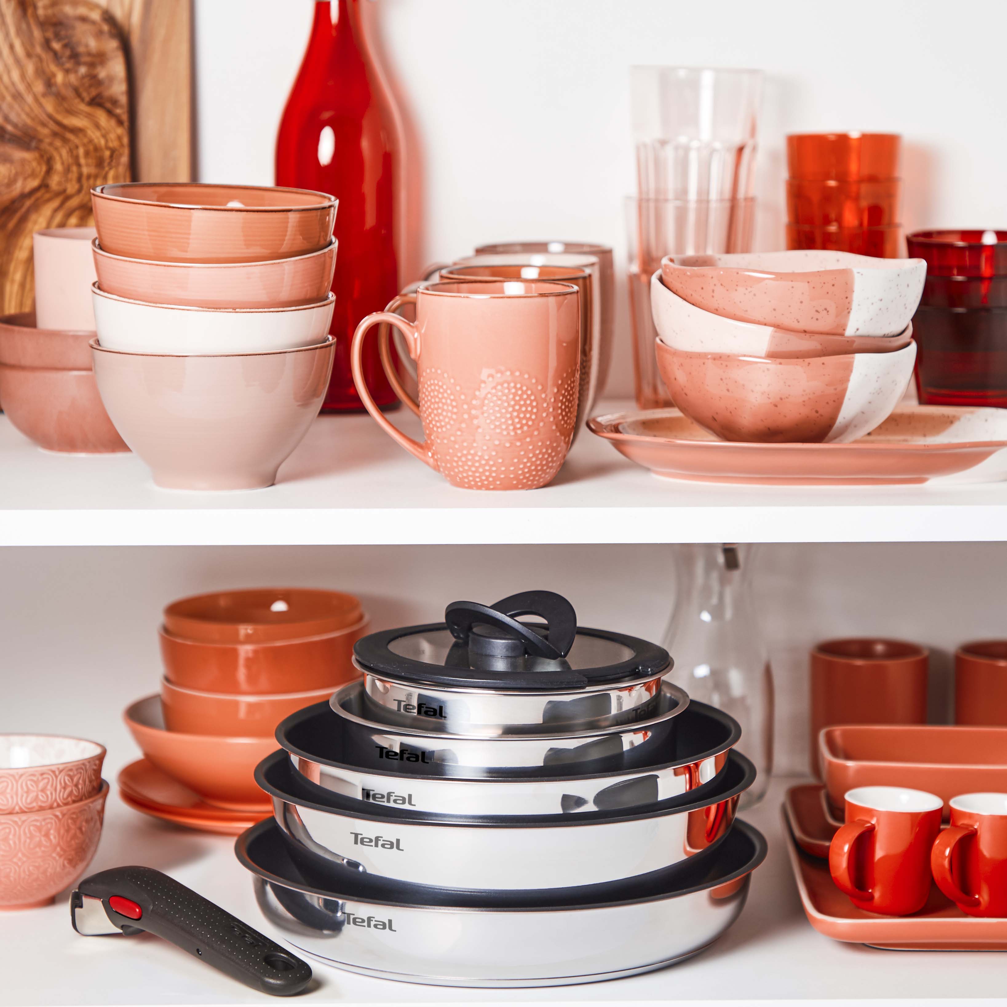 Spar opptil 50 % mer plass med stablbare kokekar