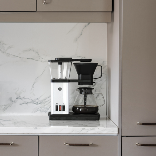 Blooming kaffetrakter Matte Silver ti kopper