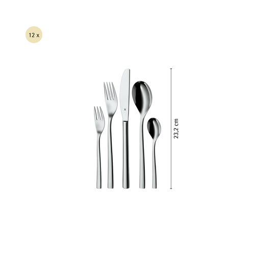 Palermo bestikksett 30 deler, i rustfritt stål, 18/10 Cromargan® 