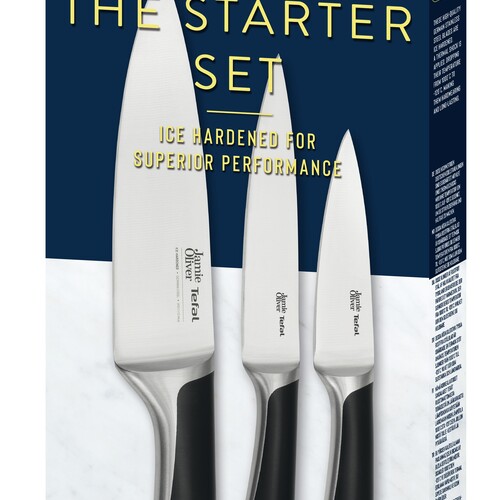 Jamie Oliver Knife set 3pcs Chef 15cm + Paring 9cm + Utility 12cm