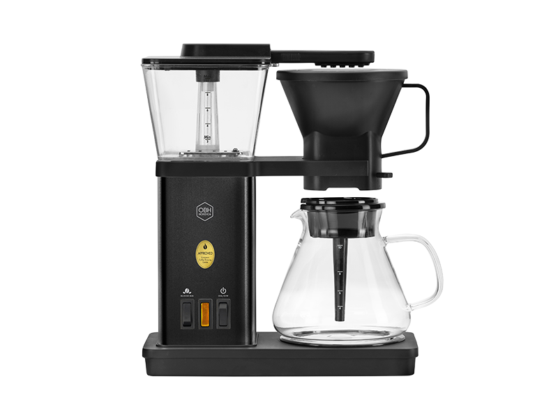 Blooming kaffetrakter matt svart ti kopper