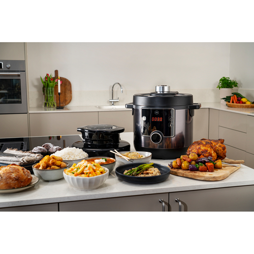 Turbo Cuisine & Fry multikoker airfryer svart