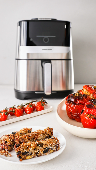 Easy Fry Silence-air fryer 5L rustfritt stål 