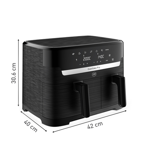 Dual Easy Fry – Air fryer – 8,3 liter