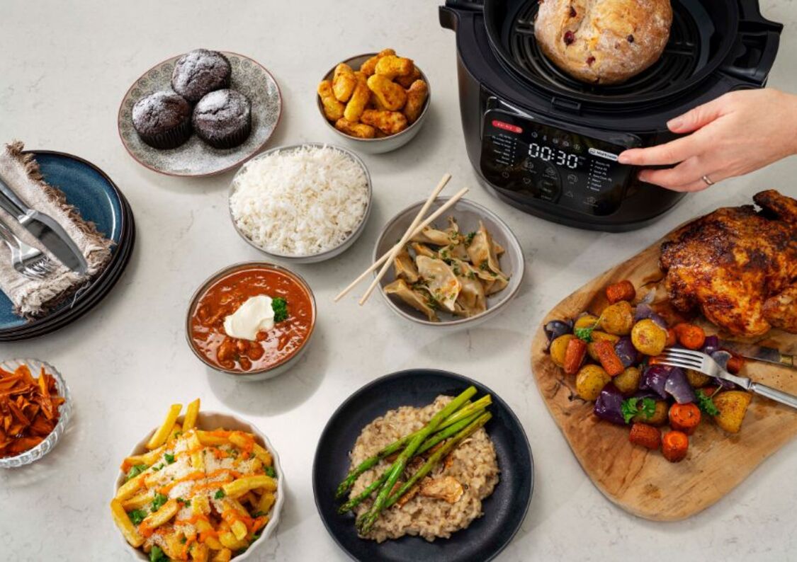 Disse programmene finnes på Multicook Actifry: