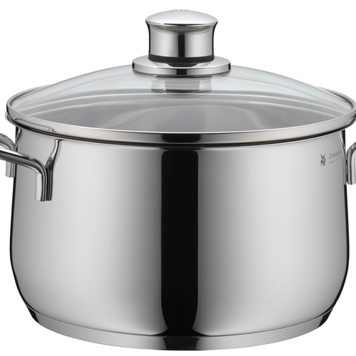 Diadem Plus gryte 20 cm /3,7 L med lokk, rustfritt stål Cromargan® 
