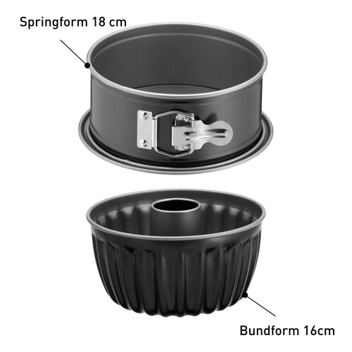 Easy Fry Springform og sukkerbrødform
