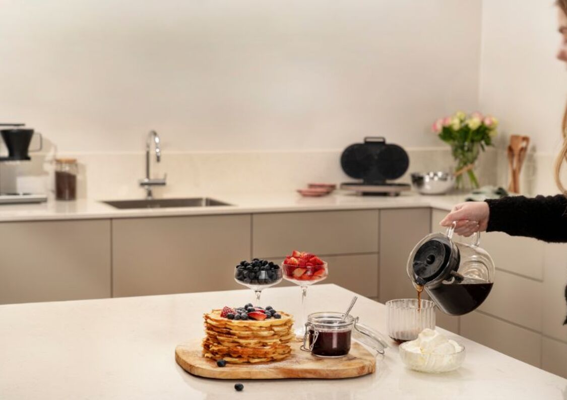 Vafler til kaffen er en perfekt kombinasjon, og med søte toppinger kan du virkelig løfte kaffepausen din.