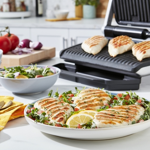 Optigrill XL bordgrill rustfritt stål ni programmer