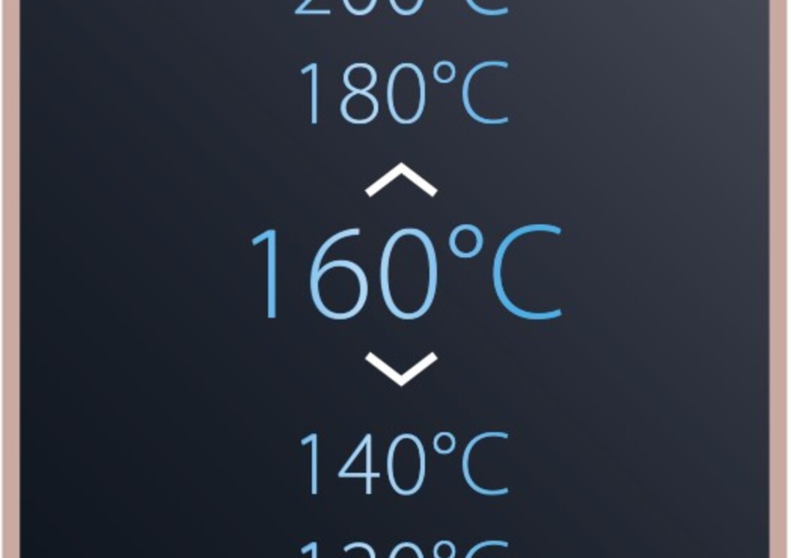 Hvilken temperatur bør jeg bruke på krølltang?