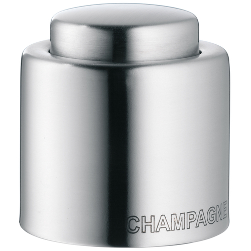 Clever & More  champagneforsegler i rustfritt stål, Cromargan® 
