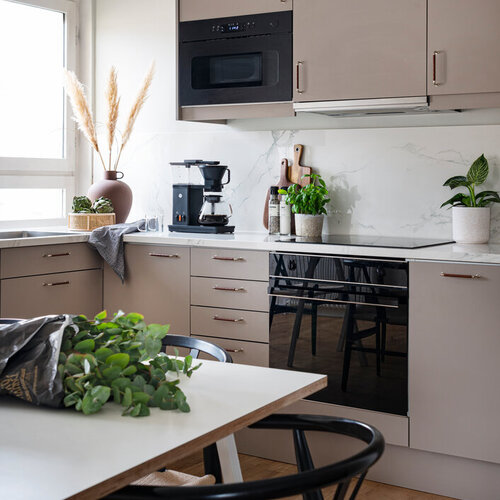 Blooming kaffetrakter matt svart ti kopper