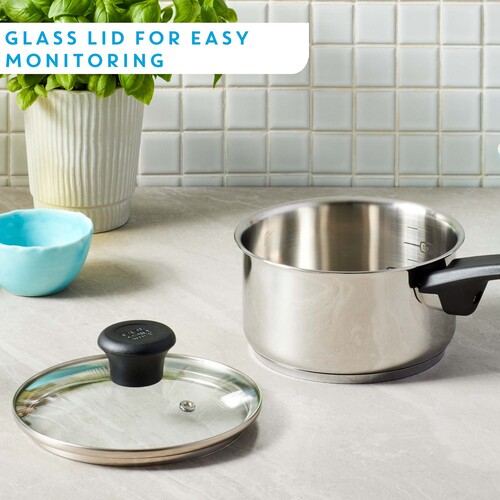 Jamie Oliver Everyday Kitchen SS Saucepan 16 cm / 1,3 l. w. lid