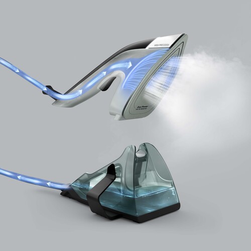 Duo Power 2-i-1 steamer/strykejern og strykematte