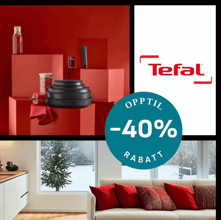 Har du sett de fantastiske februar-tilbudene våre på Tefal?