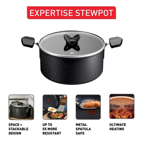 Expertise gryte 24 cm med lokk