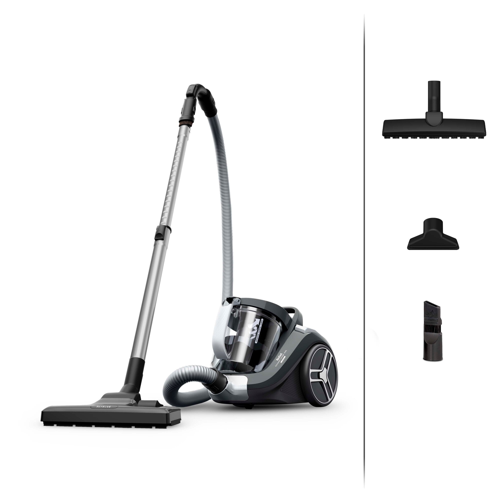 Compact Power XXL Cyclonic, Parkettmunnstykke, Poseløs støvsuger