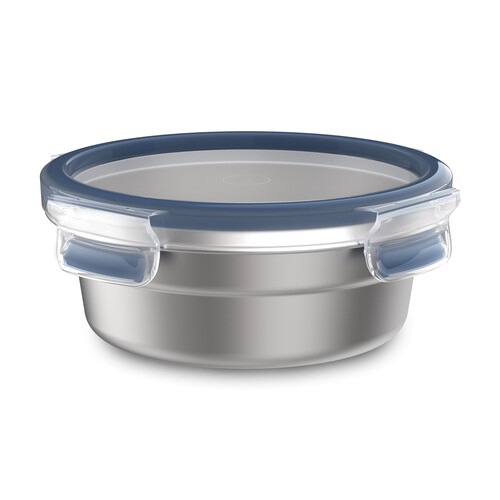MasterSeal STAINLESS STEEL Rund 0,7 liter matboks Rustfritt stål 