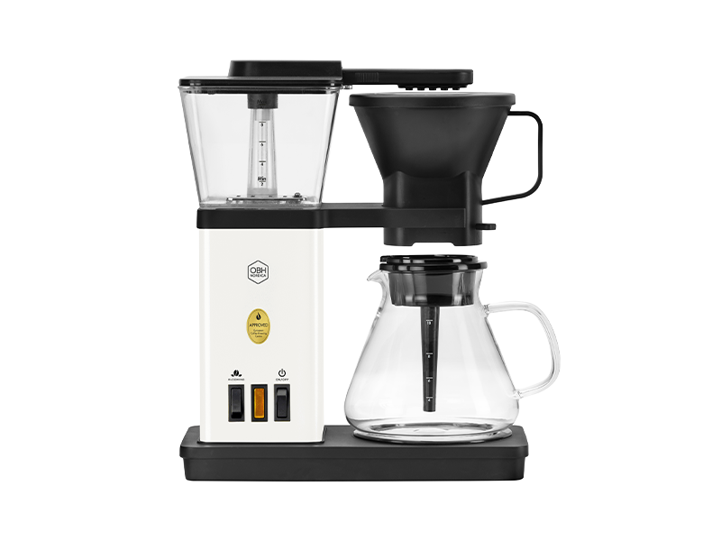 Blooming kaffetrakter hvit ti kopper