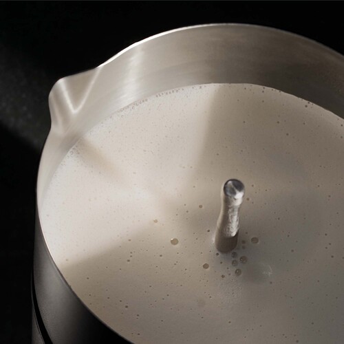 Lono SIlk melkeskummer 0,5 L med 4 programmer, rustfritt stål 