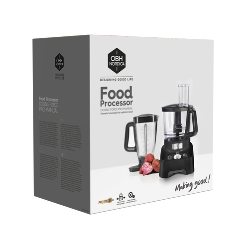 Double Force Pro Manual foodprosessor blender