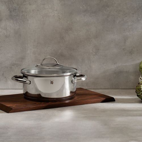 Provence Plus gryte 24 cm /5,7 L med lokk, i rustfritt stål 