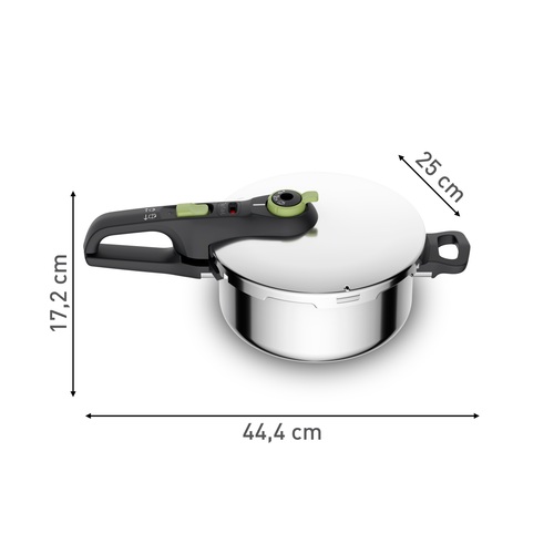 Secure Trendy trykkoker 4 l