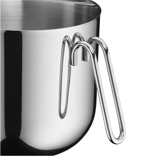 Blandebolle med lokk, 18,5 cm/ 2,5 L i rustfritt stål 
