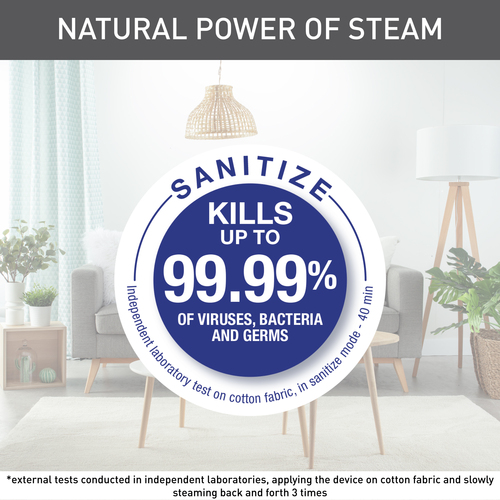 Access Steam Pocket Steamer / Dampsteamer for klær Blå