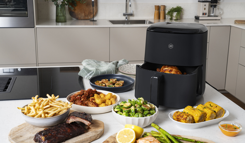 Airfryer med en kapasitet på 6 liter