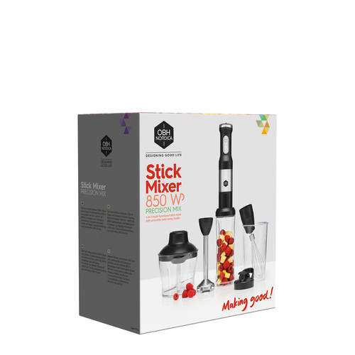 Precision Mix 2in1 stavmikser blender mye tilbehør