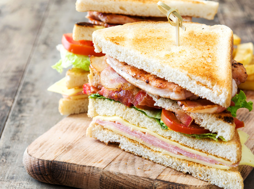 Club Sandwich med rask bearnaisesaus 