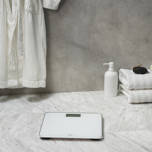 Classic Light personvekt hvit stort LCD-display