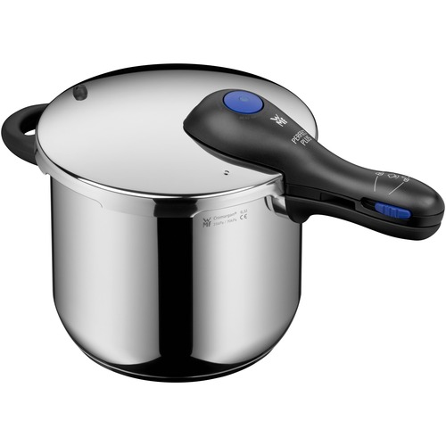 Perfect Plus trykkoker 22 cm / 6,5 L med dampkurv, rustfritt stål 