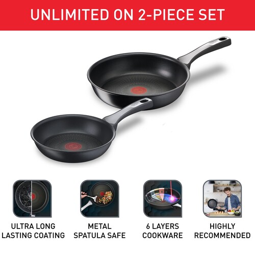 Unlimited ON Stekepannesett 20 cm / 26 cm 