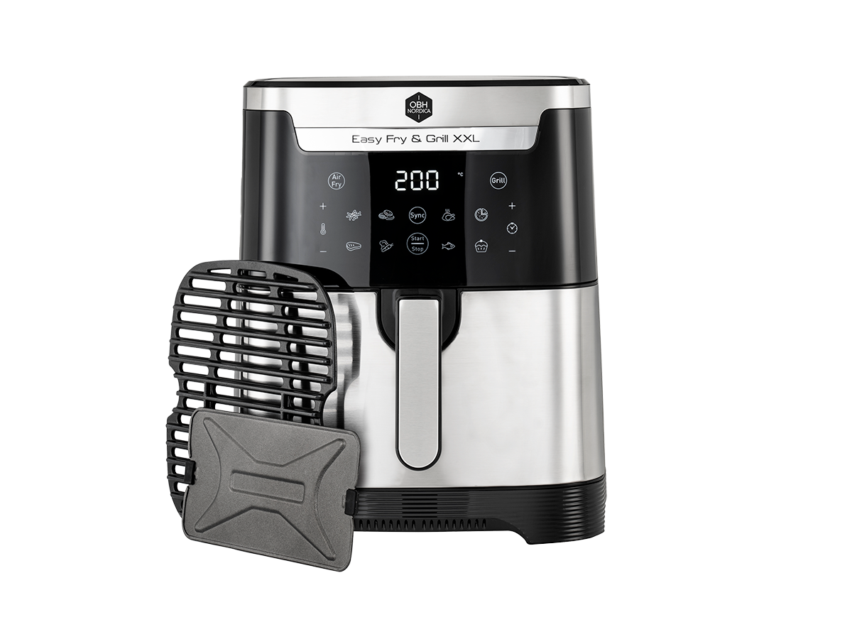 Easy Fry Grill XXL 2in1 Silver 6,5L