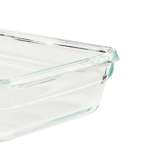 MasterSeal Glass 3-delers sett 0,45 l rektangulær + 0,8 l kvadratisk + 2 l rektangulær Matboks 