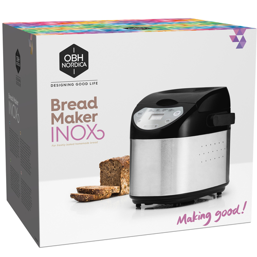 Inox bake- og brødmaskin 