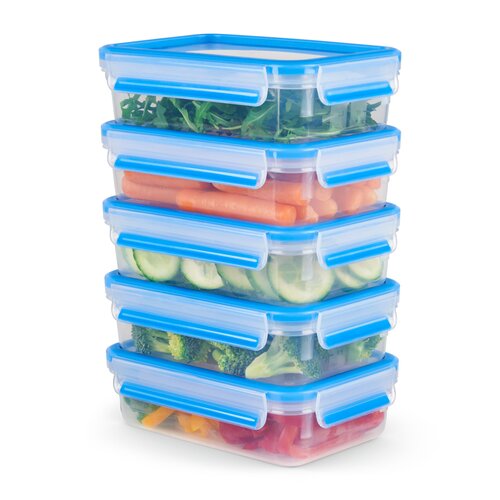 MasterSeal Mealprep Set 5 x 0,8 l Matboks 