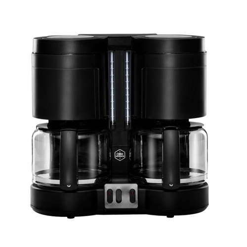 Duo Tech 2 kaffetrakter i 1 svart 20 kopper
