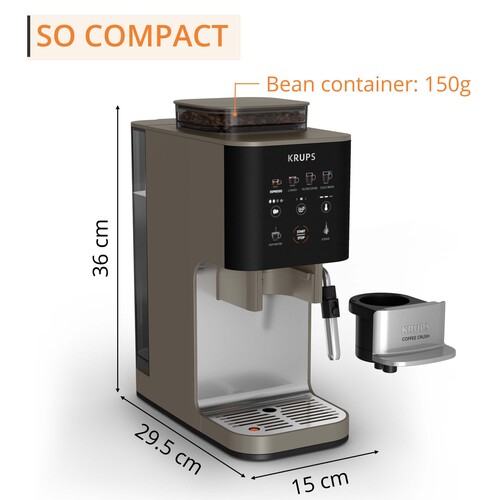 Coffee Crush Experience Chrome, Kaffemaskin