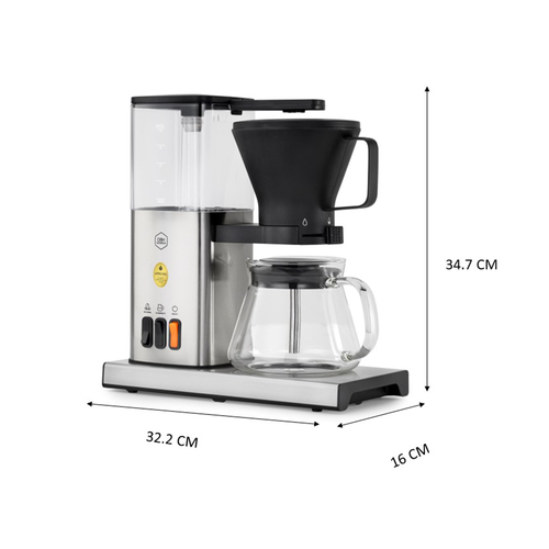 Blooming Aroma kaffetrakter Stainless Steel 1,25 L