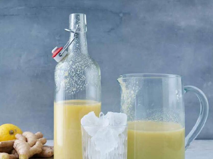Ingefærshake med sitron og honning