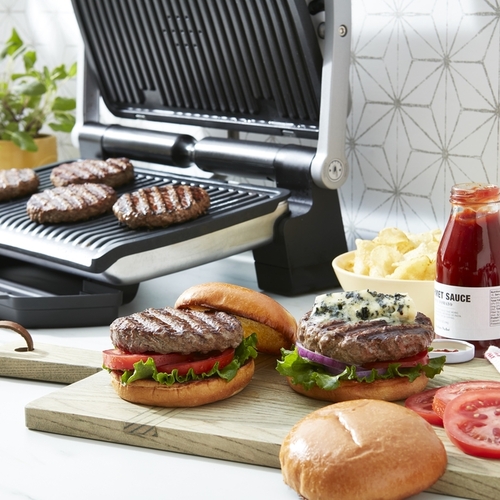 Optigrill XL bordgrill rustfritt stål ni programmer