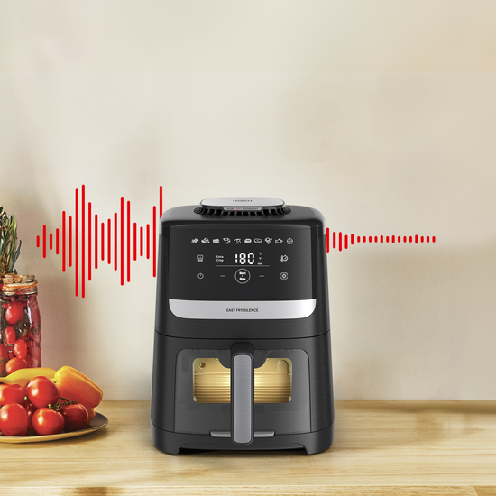 Easy Fry Silence Black Vision air fryer 5L