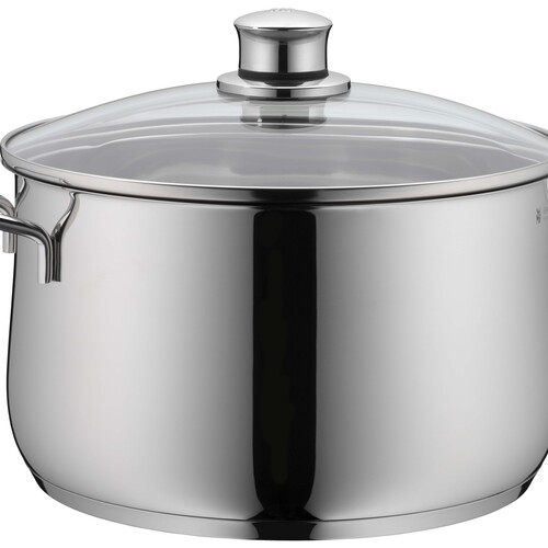 Diadem Plus gryte 24 cm /6,5 L med lokk, rustfritt stål Cromargan® 