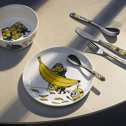 Minions barnebestikk 6 deler, rustfritt stål 18/10 Cromargan® 