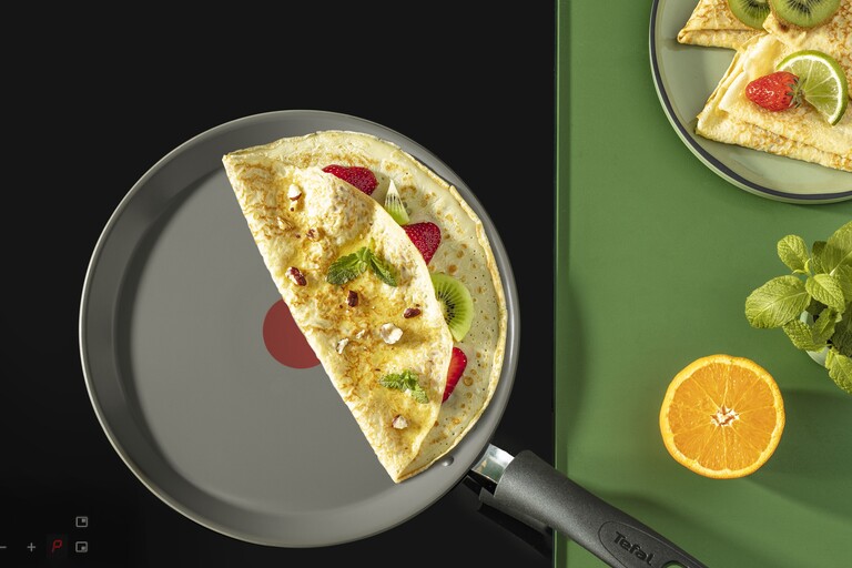 Stek pannekakene dine i en stekepanne fra Tefal, og nyt resultatet